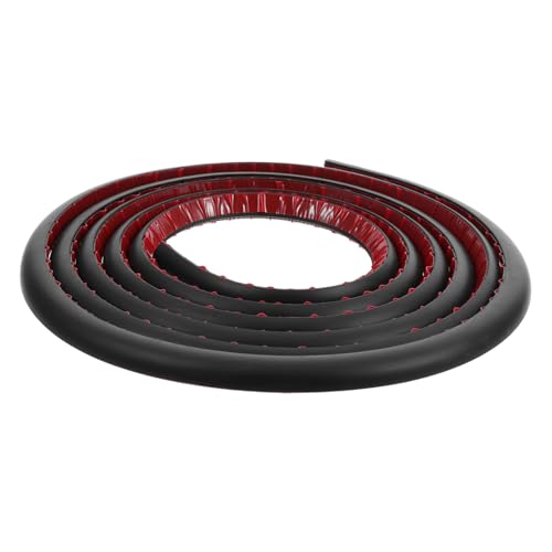 Garniture flexible quart de rond adhésive installation facile sans outil longueur 3M couleur noire
