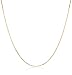 14k Yellow Gold Box-Chain Necklace (.45 mm), 18"