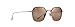 Maui Jim Men's and Women's Moon Doggy Polarized Fashion Sunglasses, Gold/HCL® Bronze, Medium