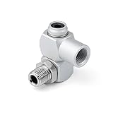 ✔ Compatibilidad: Conector neumático es apto para herramientas neumáticas, mangueras, compresores de aire, etc.