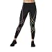 CW-X Women's Endurance Generator Tights, Black/Rainbow, Small