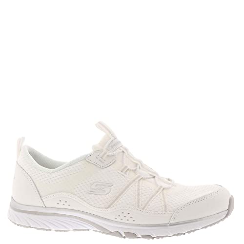 Skechers Women's, Gratis Sport Sneaker White Silver 8.5 M