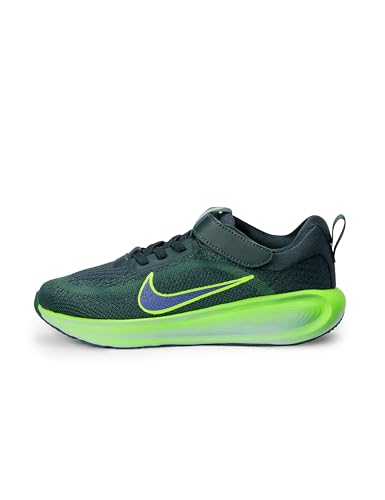 Nike Little Kid's Stellar Ride Running Shoes, Seaweed/Sanded Purple-Fir-Cannon, 11C