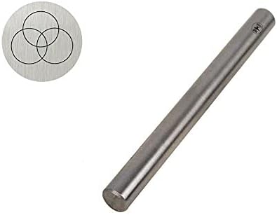 5 mm Triple Overlapping Circle Shape Traditional T-10 Stamp Tool for Stamping Marking Jewelry Metals