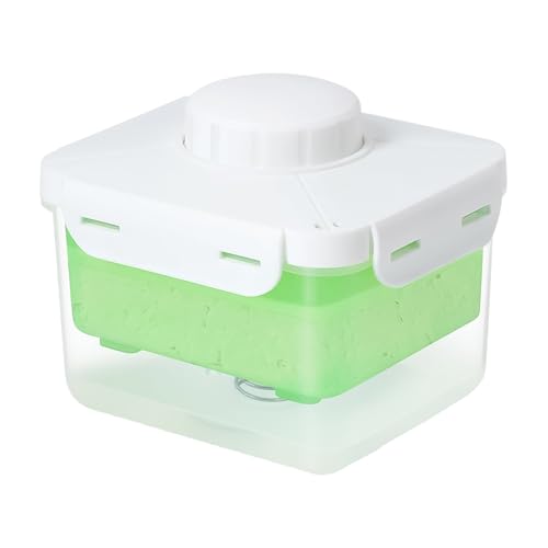 Genérico Spreader De Agua para Paneer - Caja Prensa 16x14x14 Cm, Herramienta Fabricación, Prensador Moldes Queso, Contenedor Resistente con Drenaje Firme Y Fácil | Doméstica La Preparación Aliment