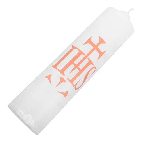 QUMIIRITY Candela Religiosa Cera Per Cerimonie Design Per Matrimoni Battesimi e Preghiere