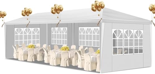 10x30FT Outdoor Canopy Tent for Wedding, Party Event Tent with