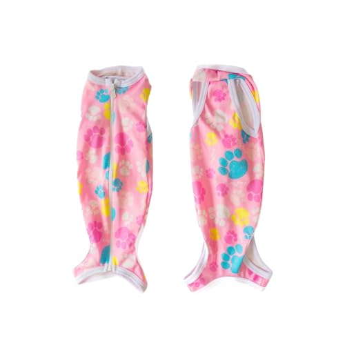 LUVY PET, Roupa Gato Pós Cirúrgica Castração Patas Rosa Tamanho:1