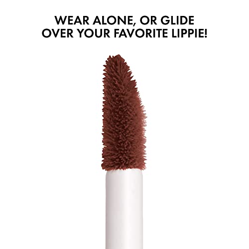 Nyx Professional Makeup Butter Gloss Brown Sugar, Non-Sticky Lip Gloss - Brownie Drip (Deep Brown) #TOP3