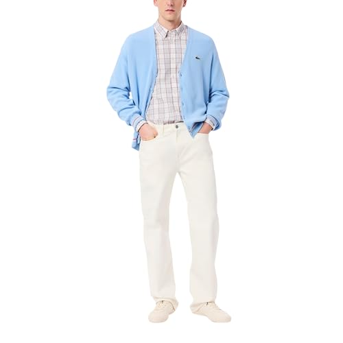 Lacoste Men's Check Print Stretch Shirt4