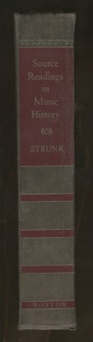 Source Readings In Music History B000GT6LLC Book Cover