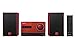 Produktbild Pioneer X-CM35BT(R) Micro HiFi Anlage (CD, MP3/WMA, FM/AM Radio, 2 x 15 W Ausgangsleistung, Lautsprecher, Bluetooth, NFC, Musik streamen, App, USB/Audio in, iPhone Halterung), Rot
