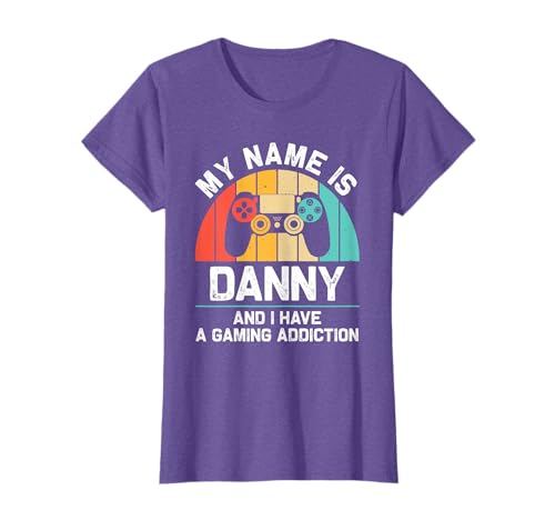 DANNY Gift Name Personalized Funny Gaming Geek Birthday T-Shirt