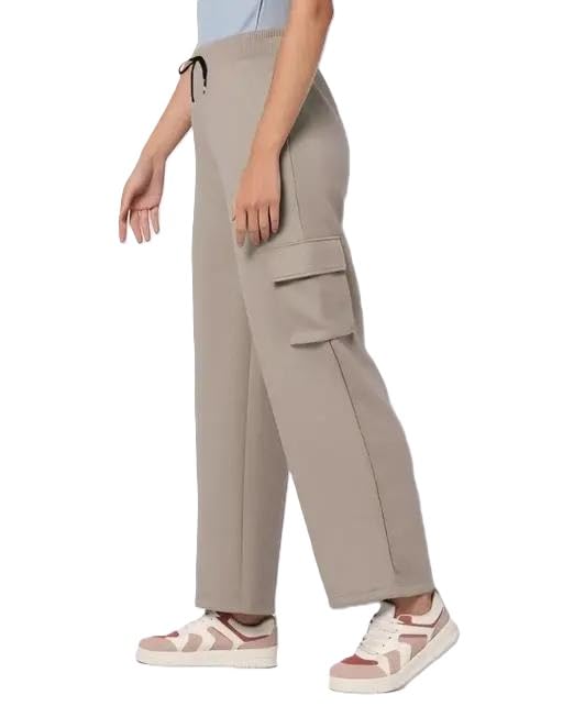 Image of Women Cargo Pants Casual Comfortable 4 Pocket Utility Style Everyday Travel Outdoor Outfit