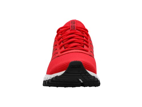Image of K-Swiss Men's Tubes Comfort 200 Training Shoe Cross Trainer, Red /Black /White, 12