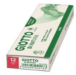 Pastelli Giotto di Natura 12 pz. Rosso