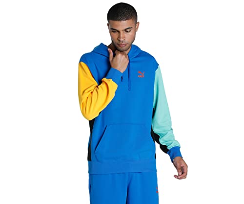 Image of Puma Men's Cotton Hooded Neck Sweatshirt