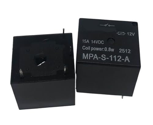Relé MPA-S-124-A de 24V y 10A para automatización industrial y PCB