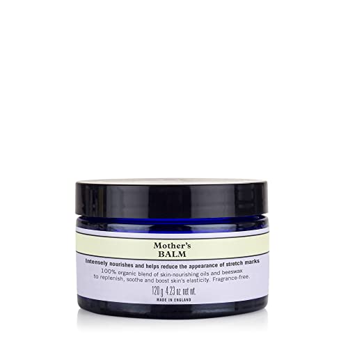 Neal's Yard Remedies Bálsamo para madres | Deshazte de las estrías | Aceites veganos | Restaura la elasticidad de la piel | Ideal para futuras mamás | 120 g Cover