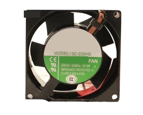 Ventilateur de refroidissement 3C-230HB 230VAC extracteur d'air chaud 80mm
