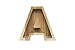 Any letter money box (2 sizes available) - Wooden money box - Wooden money bank - Wooden coin box - Baby piggy bank - Kids money bank - Alphabet money box