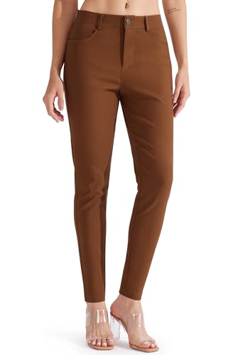 Pantalon habillé extensible 4 sens pour femme Libin avec poches confort