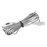 Options de longueur flexibles : choisissez un câble de haut-parleur de 4 m ou 10 m pour s'adapter à la disposition de votre pièce et simplifier l'installation derrière les meubles ou le long des murs