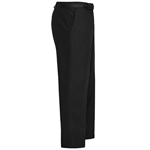 Stylo Online Mens Trousers Formal Casual Business Office Work Home Smart Dress Straight Leg Flat Front Everpress Pockets Pants Plus Big King Sizes 30-50 - Image 3