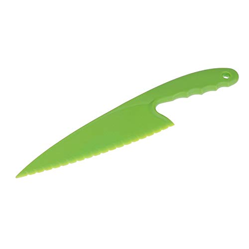 Handy Helpers Green Serrated Plastic Lettuce Salad Knife #TOP6