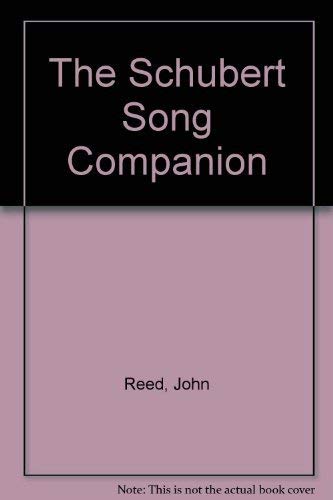 The Schubert Song Companion 0571170137 Book Cover