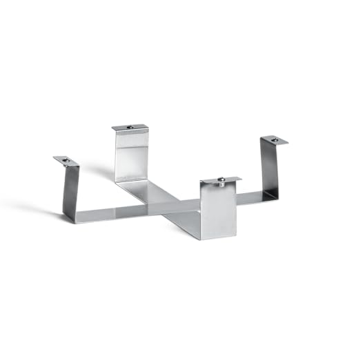 BURNHARD Gasflaschen Halterung für Beistellwagen Outdoor