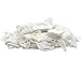SupremePlus Recycled White T-Shirt Cleaning Rags (5 lbs. Compressed Box) – Shop Rags Bulk for Oil, Stain, Grease, Paint, and Auto Cleaning, Multipurpose White Cotton Rag