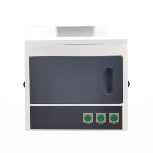 PreAsion 110V UV Ultraviolet Analyzer Three - use Dark Box Type Ultraviolet Analyzer 254nm and 365nm Wavelength Lab Ultraviolet Analysis Tester Fluorescence Detector