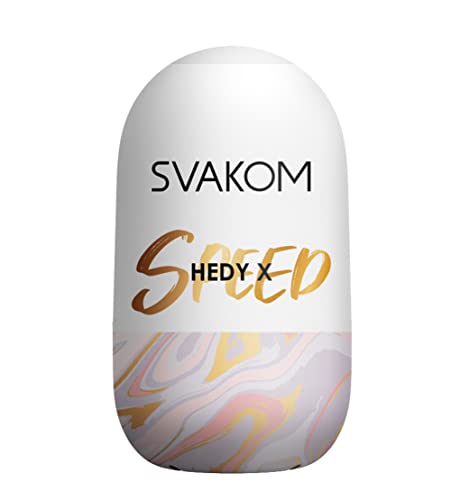 Masturbator 5 Svakom Hedy transparent, textures internes stimulantes