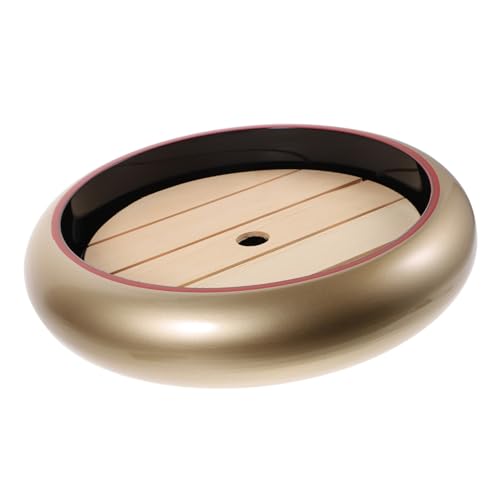 UKCOCO 2 pièces Assiette à Sashimi Support de Drainage Vaisselle pour Sushi et Pâtisserie Pratique et Facile à Nettoyer