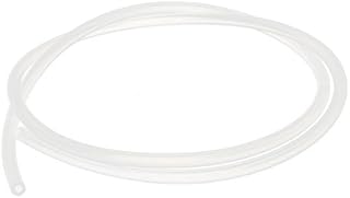 sourcingmap Silicone Tube 3.2mm ID x 6.4mm OD 3.28ft Flexible Silicone Rubber Tubing Water Air Hose Pipe for Pump Transfer