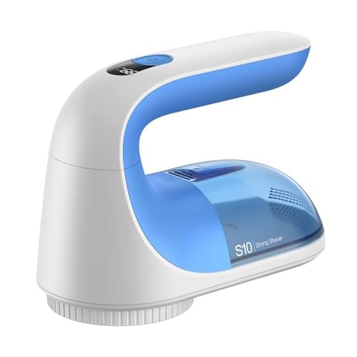 Hippodance Quitapelusas Eléctrico,Quitapelusas Recargable para Ropa y Muebles,Pantalla LCD, Carga por Type-C, 6 Hojas 3 Velocidades,Quita Bolas de la Ropa Removedor de Pelusas eléctrico