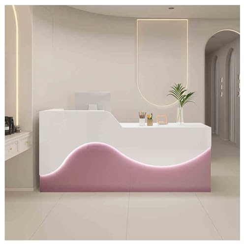 JUCCJUXIN Bancone Cassa, Tavolo da Banco Cassa al Dettaglio,Bancone Reception