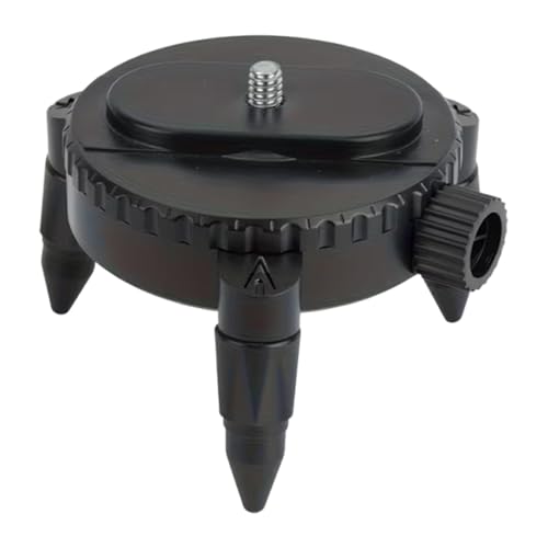 Adaptador de trípode con microajuste base giratoria 360 y soporte de ajuste 2