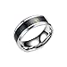 Anillo de temperatura para hombre, anillo inteligente para el estado de ánimo, número de cambio de color, termostato, termómetro digital, tamaño 6-13, Metal no preciso, Sin gemas