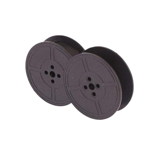 Ruban de machine à écrire noir encreur double bobine compatible dactylo vintage type B