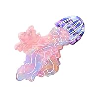 オーダーメイド♡クラゲ♡ベビーヘアクリップ　ヘアゴム クラゲのベビーヘアゴム | yukotto's STORE