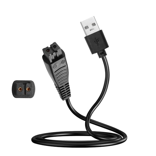 YAODHAOD 4.8V 5.4V USB Shaver Charging Cable Compatible with Panasonic Shaver Hair Remover Cutter for ES-LA63 ES-LA93 RE7-51 RE7-59 RE740 RE768 ES-LV95 Toothbrush RC1-80