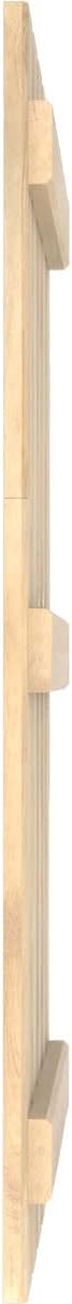 Ekena Millwork ARW401SB519X71UNH Americraft Five 3 Exterior Real Wood Spaced Board-n-Batten Shutters (Per Pair), Unfinished