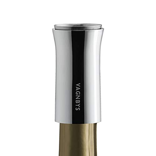 Vagnbys Champagne Master Set - Champagne Pourer, Stopper, And Cork Opener - No Drip Seal Is Perfect For Champagne And Sparkling Wine - Ideal Gifts For Champagne Connoisseurs #TOP3