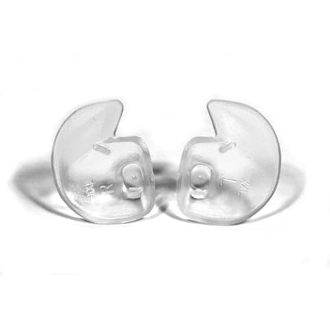 Doc's Pro DFF05 Medium Vented Ear Plugs - Clear Cover