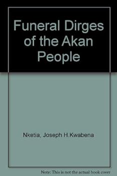 Hardcover Funeral dirges of the Akan people Book