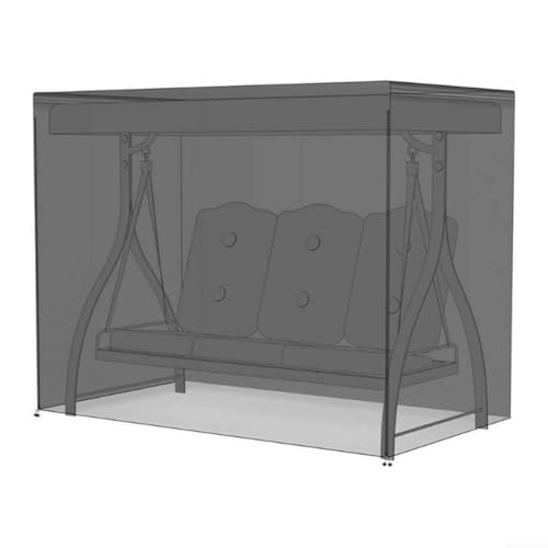 Funda Oxford 420D resistente para columpio de exterior, protector de muebles de patio resistente a la intemperie para silla deslizante de jardín, resistente a los rayos UV, protección contra la lluvia