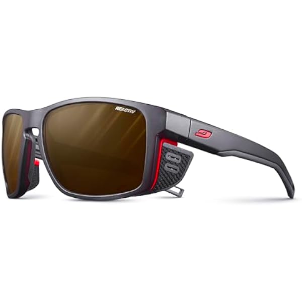 Julbo Uniseks Shield J5065014 Okulary, Czarny