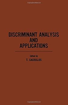 Hardcover Discriminant analysis and applications Book